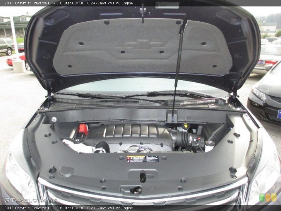 3.6 Liter GDI DOHC 24-Valve VVT V6 Engine for the 2013 Chevrolet Traverse #73482242