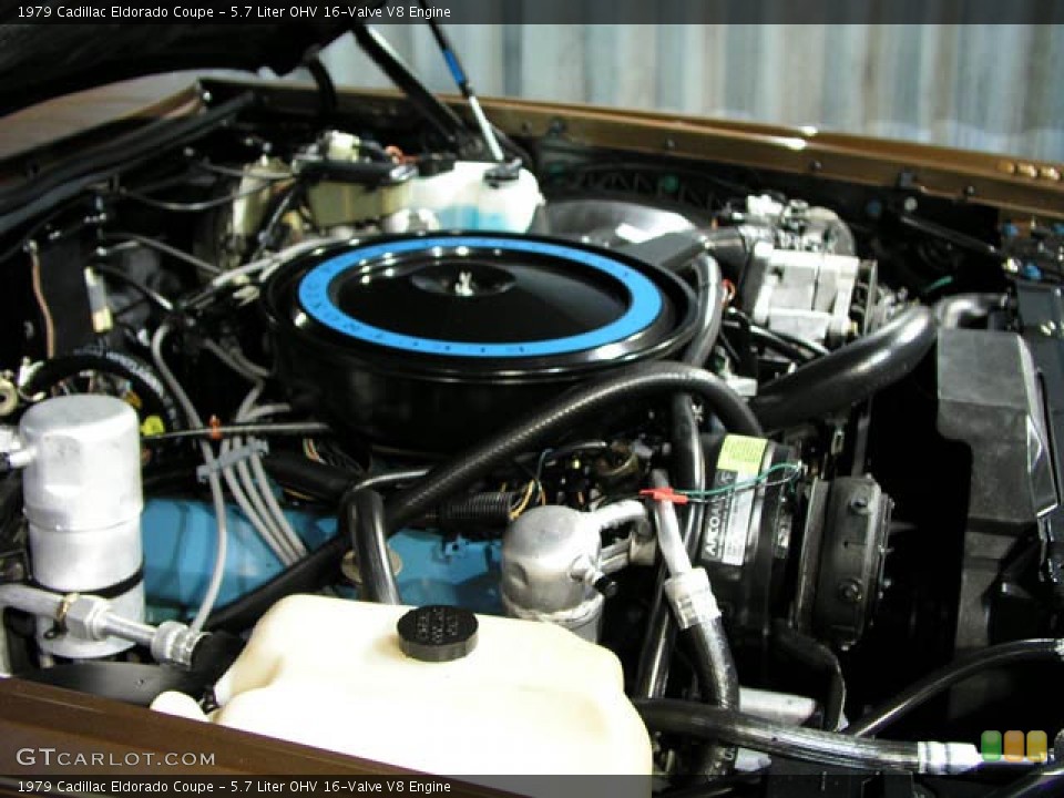 5.7 Liter OHV 16-Valve V8 Engine for the 1979 Cadillac Eldorado #73494