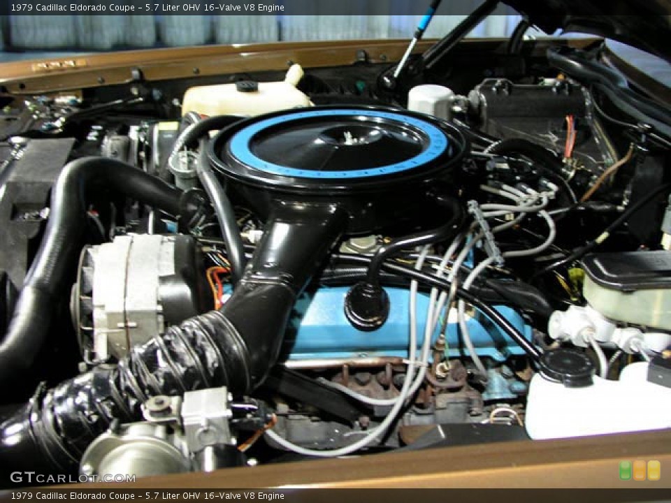 5.7 Liter OHV 16-Valve V8 Engine for the 1979 Cadillac Eldorado #73500
