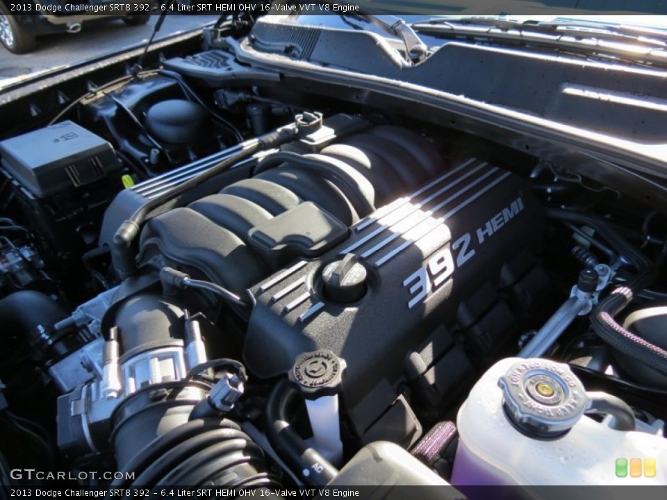 6.4 Liter SRT HEMI OHV 16-Valve VVT V8 Engine for the 2013 Dodge Challenger #73503824