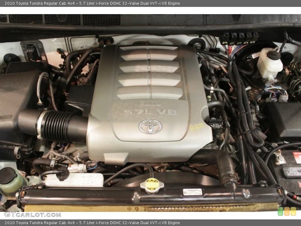 5.7 Liter i-Force DOHC 32-Valve Dual VVT-i V8 Engine for the 2010 Toyota Tundra #73532859