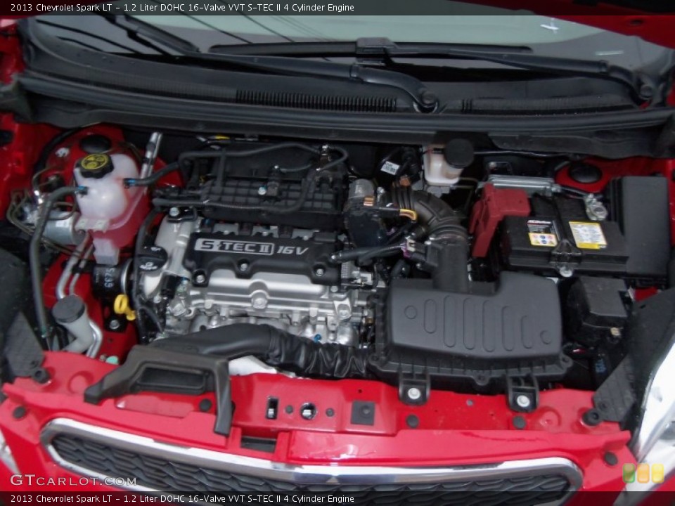 1.2 Liter DOHC 16-Valve VVT S-TEC II 4 Cylinder Engine for the 2013 Chevrolet Spark #73537119