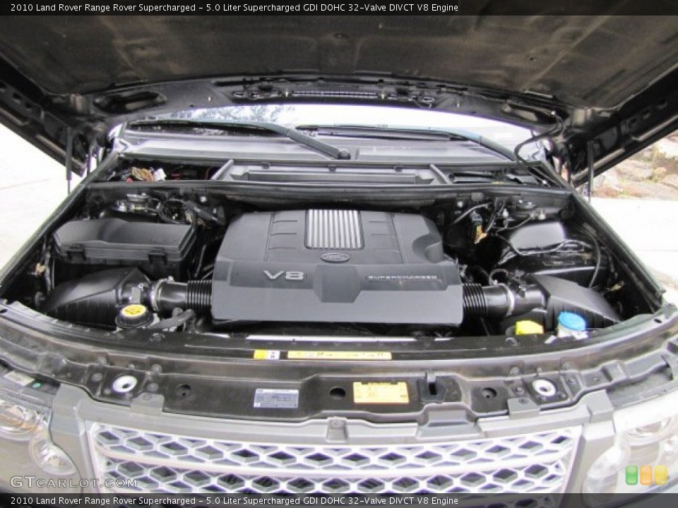 5.0 Liter Supercharged GDI DOHC 32-Valve DIVCT V8 Engine for the 2010 Land Rover Range Rover #73546988