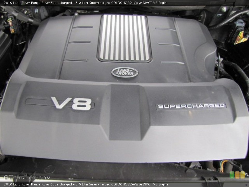 5.0 Liter Supercharged GDI DOHC 32-Valve DIVCT V8 Engine for the 2010 Land Rover Range Rover #73547012