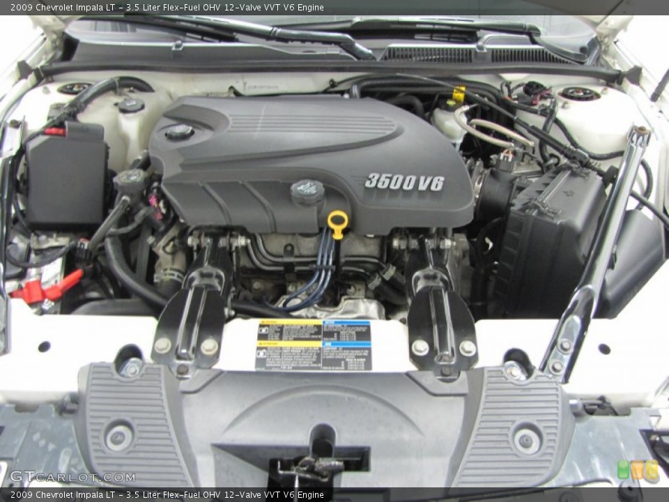 3.5 Liter Flex-Fuel OHV 12-Valve VVT V6 Engine for the 2009 Chevrolet Impala #73549104
