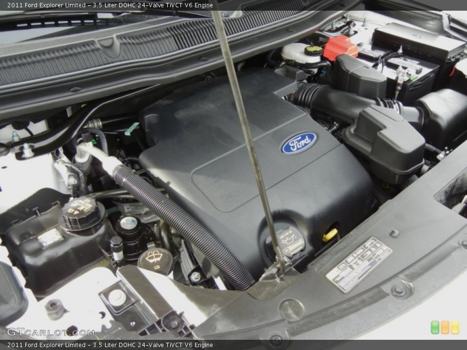 3.5 Liter DOHC 24-Valve TiVCT V6 Engine for the 2011 Ford Explorer #73550369