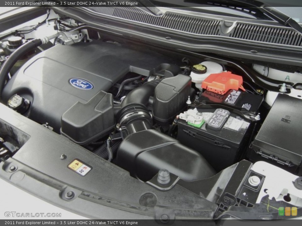 3.5 Liter DOHC 24-Valve TiVCT V6 Engine for the 2011 Ford Explorer #73550392