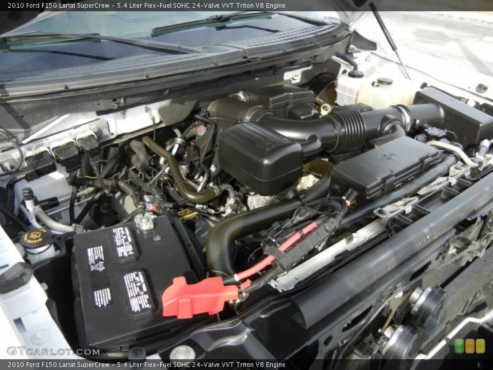 5.4 Liter Flex-Fuel SOHC 24-Valve VVT Triton V8 Engine for the 2010 Ford F150 #73552016