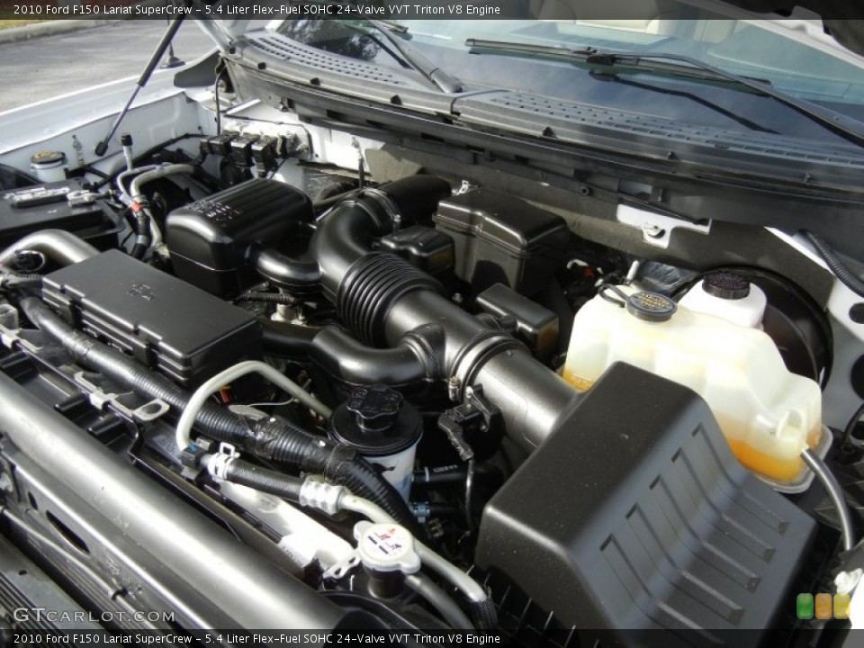5.4 Liter Flex-Fuel SOHC 24-Valve VVT Triton V8 Engine for the 2010 Ford F150 #73552039