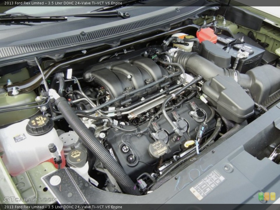 3.5 Liter DOHC 24-Valve Ti-VCT V6 Engine for the 2013 Ford Flex #73556054