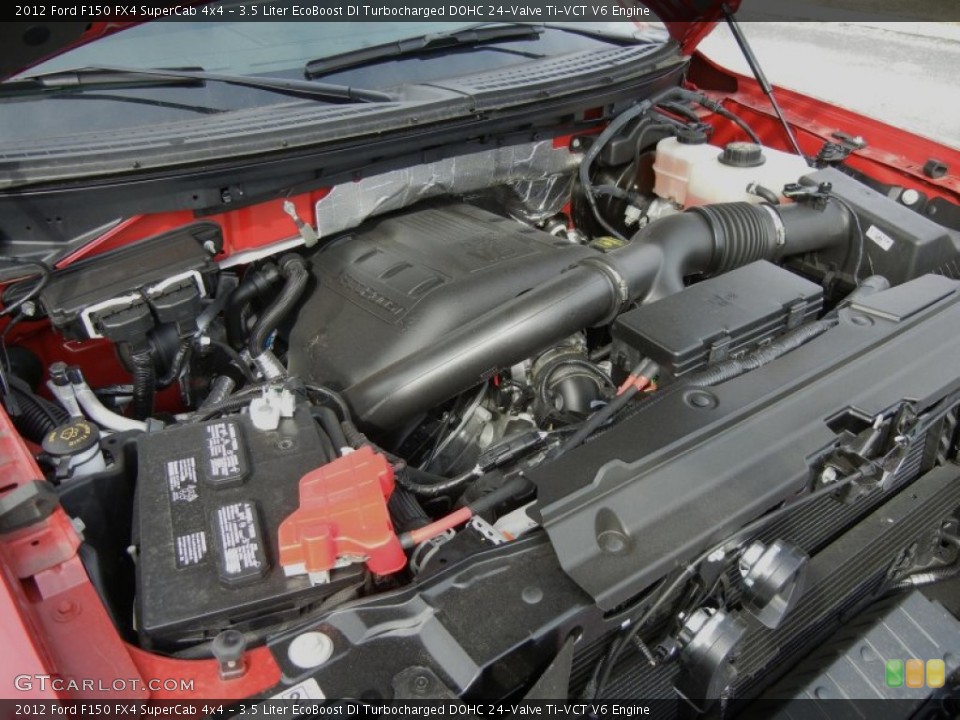 3.5 Liter EcoBoost DI Turbocharged DOHC 24-Valve Ti-VCT V6 Engine for the 2012 Ford F150 #73560224