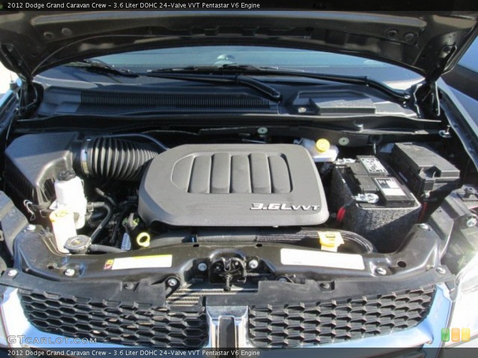 3.6 Liter DOHC 24-Valve VVT Pentastar V6 Engine for the 2012 Dodge Grand Caravan #73568558