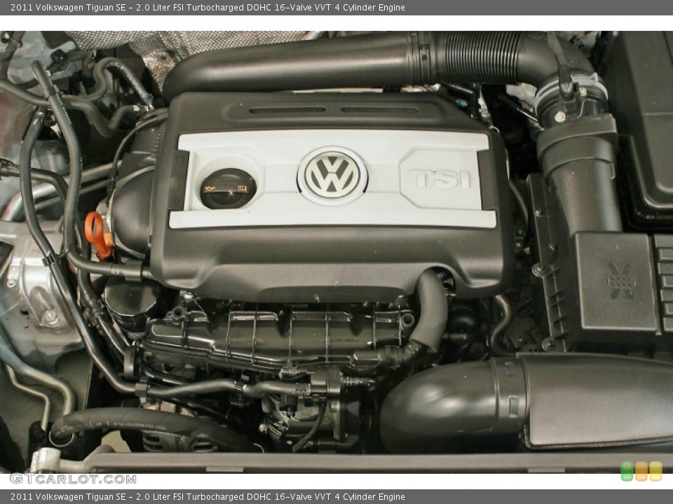 2.0 Liter FSI Turbocharged DOHC 16-Valve VVT 4 Cylinder Engine for the 2011 Volkswagen Tiguan #73570568