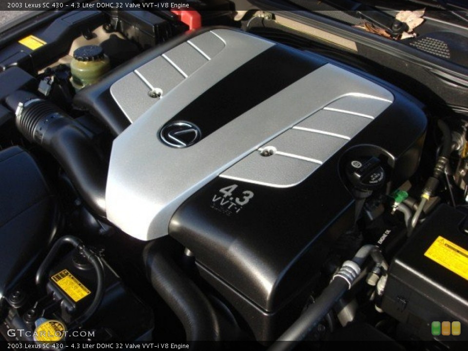 4.3 Liter DOHC 32 Valve VVT-i V8 Engine for the 2003 Lexus SC #73584161