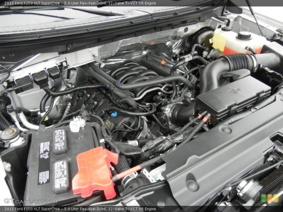 5.0 Liter Flex-Fuel DOHC 32-Valve Ti-VCT V8 Engine for the 2013 Ford F150 #73589231