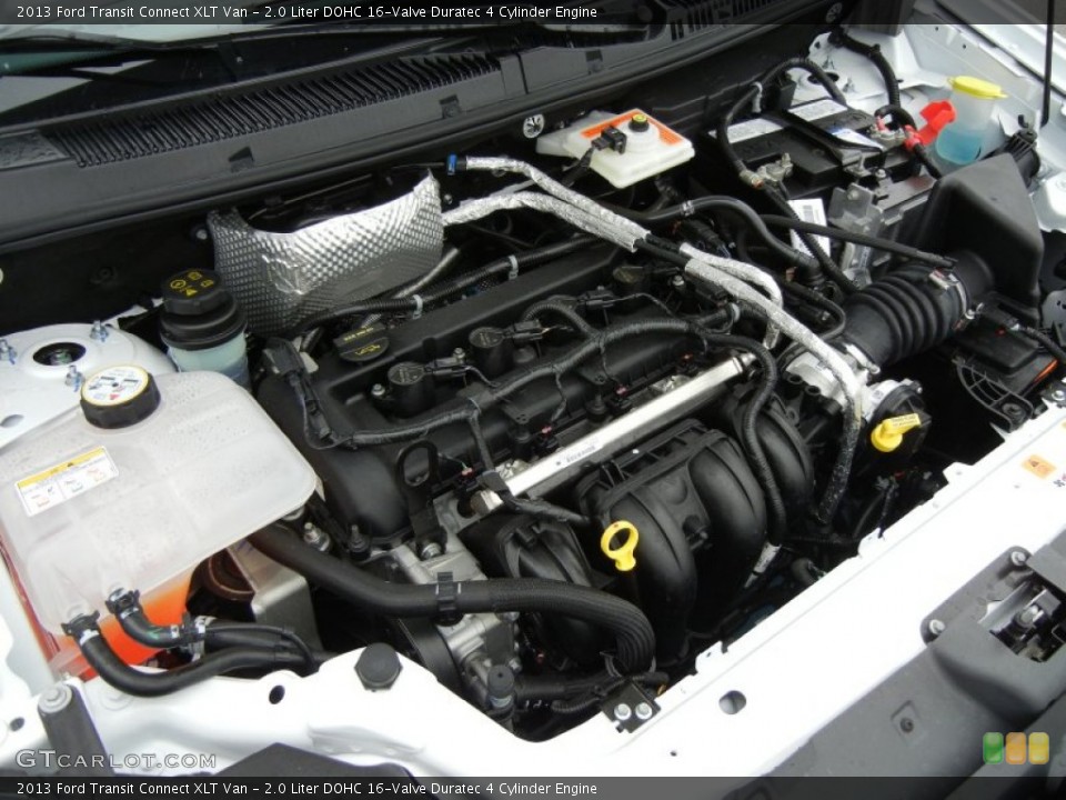 2.0 Liter DOHC 16-Valve Duratec 4 Cylinder Engine for the 2013 Ford Transit Connect #73590413