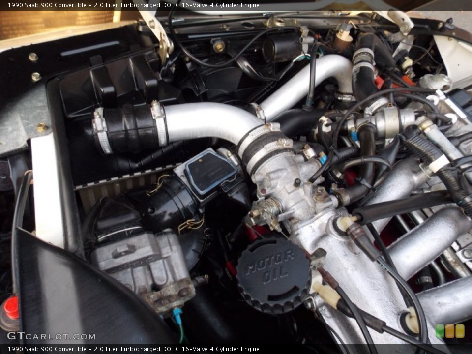 2.0 Liter Turbocharged DOHC 16-Valve 4 Cylinder Engine for the 1990 Saab 900 #73603826