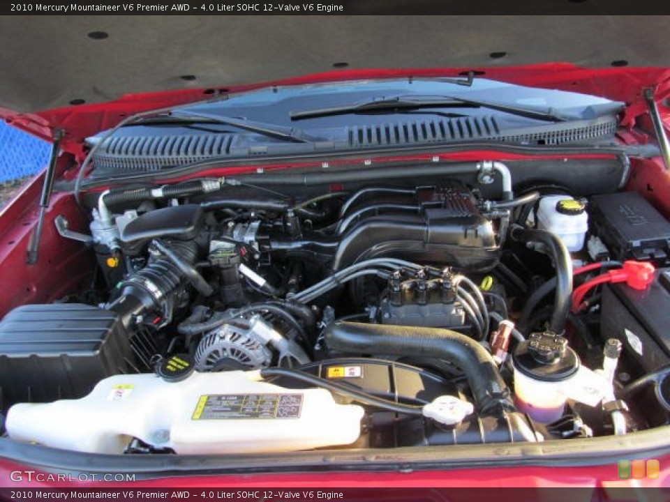 4.0 Liter SOHC 12-Valve V6 Engine for the 2010 Mercury Mountaineer #73606101