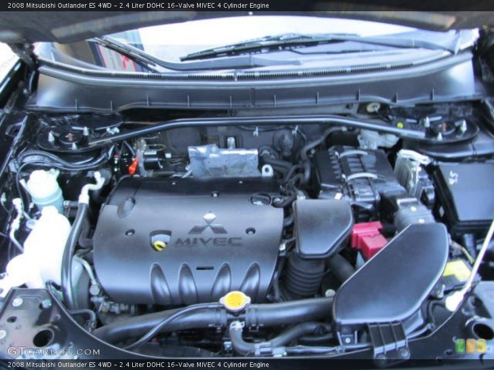 2.4 Liter DOHC 16-Valve MIVEC 4 Cylinder Engine for the 2008 Mitsubishi Outlander #73607006