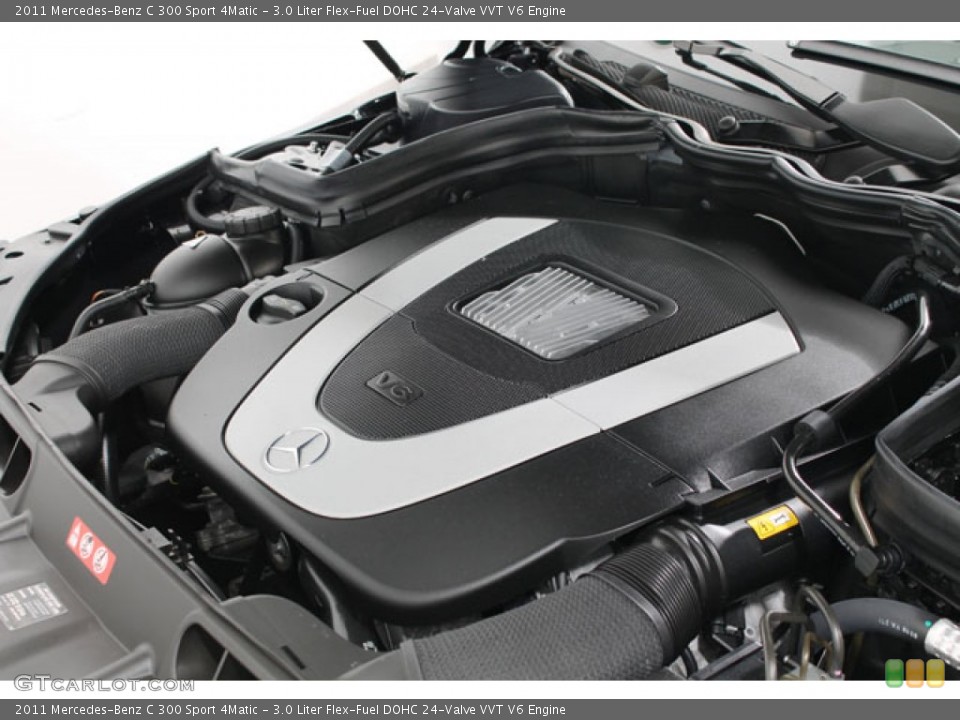 3.0 Liter Flex-Fuel DOHC 24-Valve VVT V6 Engine for the 2011 Mercedes-Benz C #73611385
