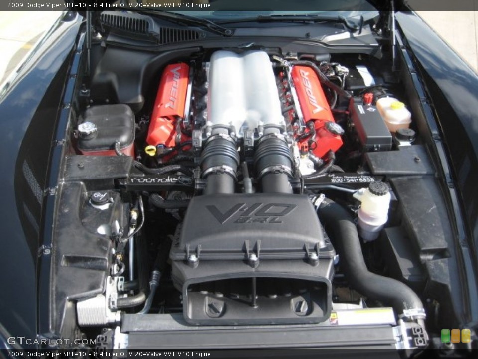 8.4 Liter OHV 20-Valve VVT V10 Engine for the 2009 Dodge Viper #73614555