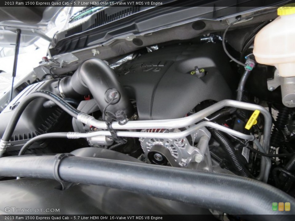 5.7 Liter HEMI OHV 16-Valve VVT MDS V8 Engine for the 2013 Ram 1500 #73622330