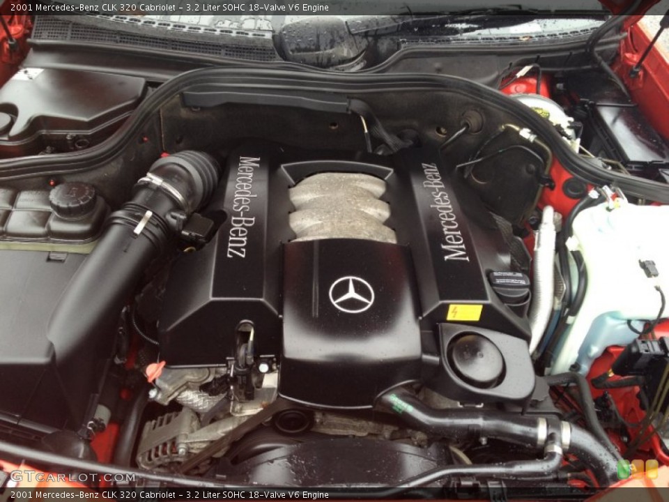 3.2 Liter SOHC 18-Valve V6 Engine for the 2001 Mercedes-Benz CLK #73624163