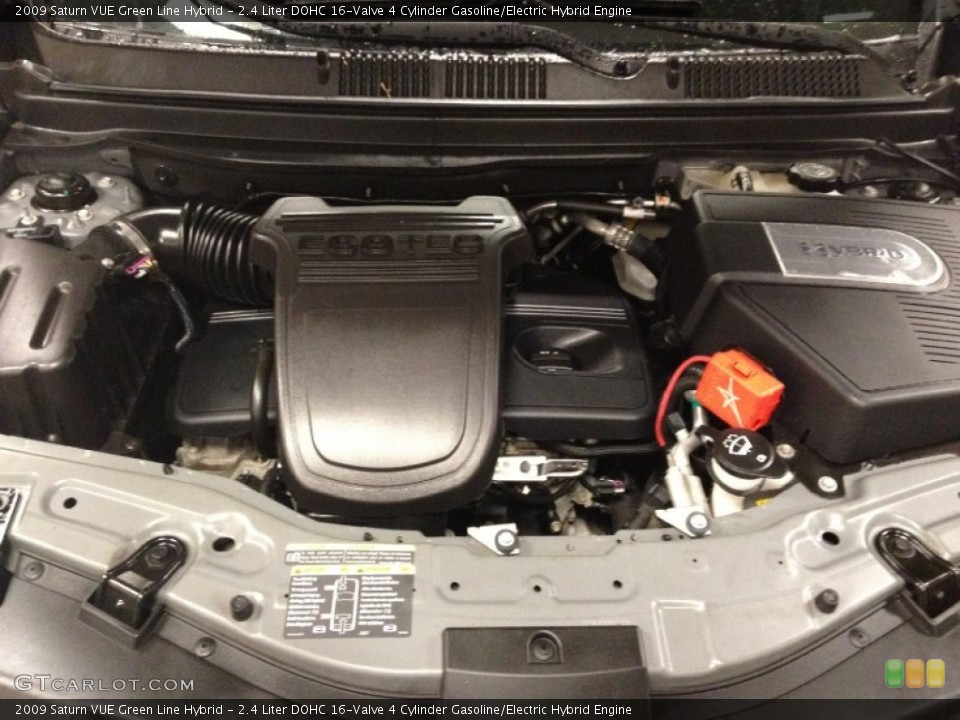 2.4 Liter DOHC 16-Valve 4 Cylinder Gasoline/Electric Hybrid Engine for the 2009 Saturn VUE #73624982