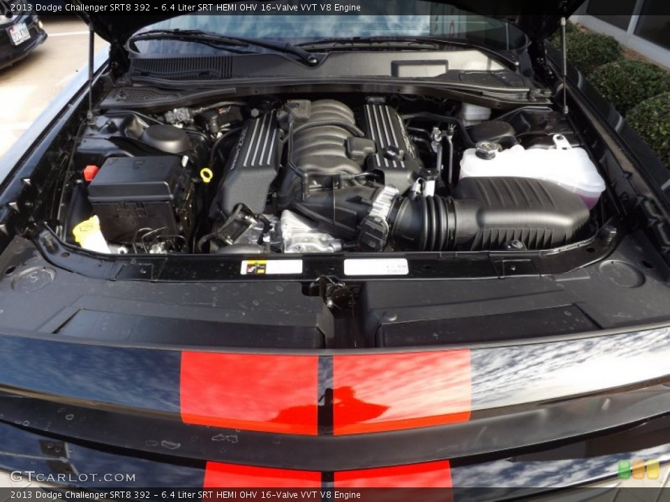 6.4 Liter SRT HEMI OHV 16-Valve VVT V8 Engine for the 2013 Dodge Challenger #73627627