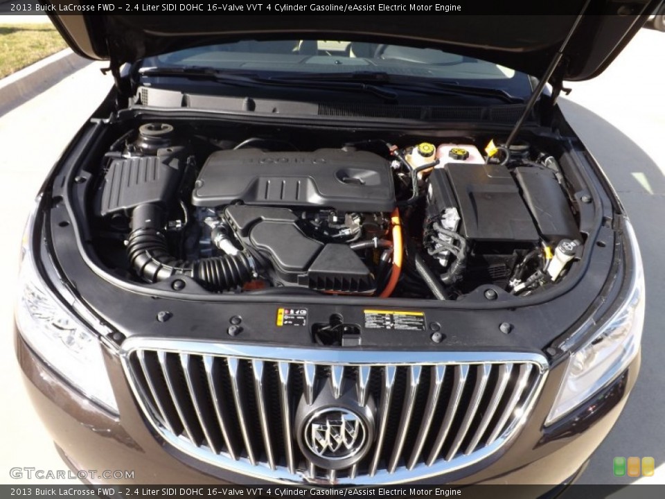 2.4 Liter SIDI DOHC 16-Valve VVT 4 Cylinder Gasoline/eAssist Electric Motor Engine for the 2013 Buick LaCrosse #73629137