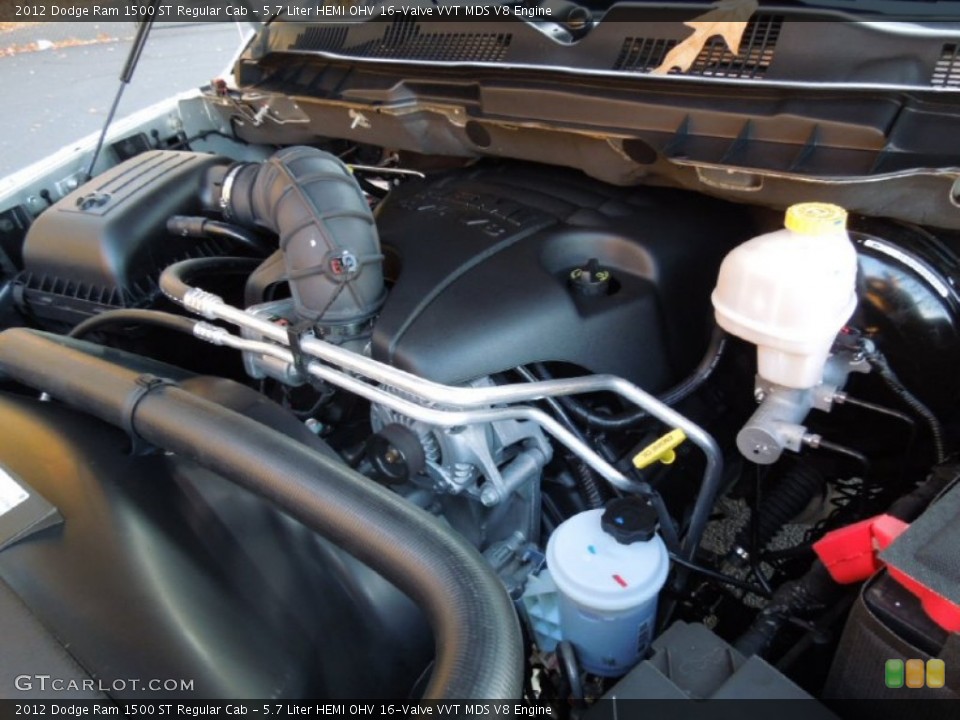 5.7 Liter HEMI OHV 16-Valve VVT MDS V8 Engine for the 2012 Dodge Ram 1500 #73632209