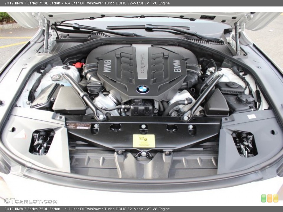 4.4 Liter DI TwinPower Turbo DOHC 32-Valve VVT V8 Engine for the 2012 BMW 7 Series #73641744