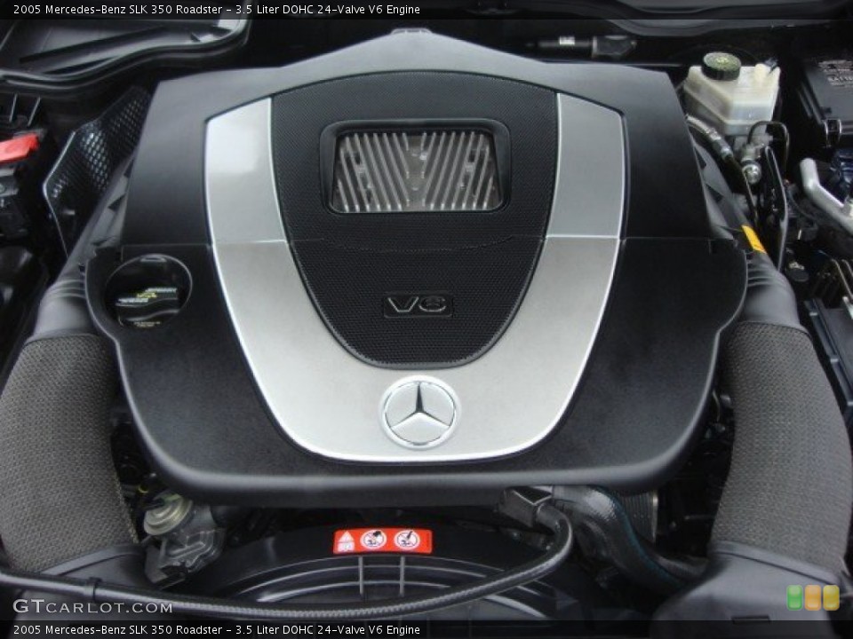 3.5 Liter DOHC 24-Valve V6 2005 Mercedes-Benz SLK Engine