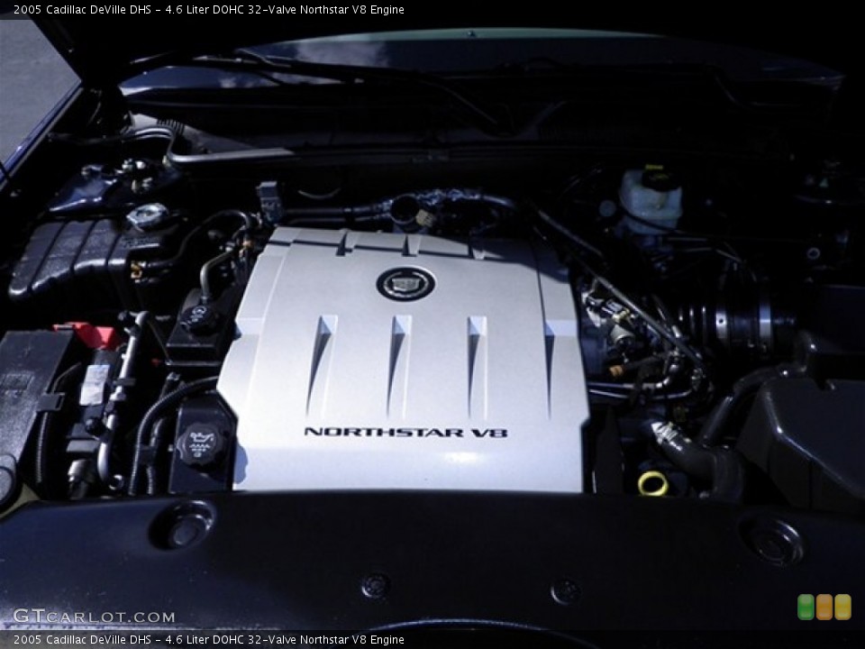 4.6 Liter DOHC 32-Valve Northstar V8 2005 Cadillac DeVille Engine