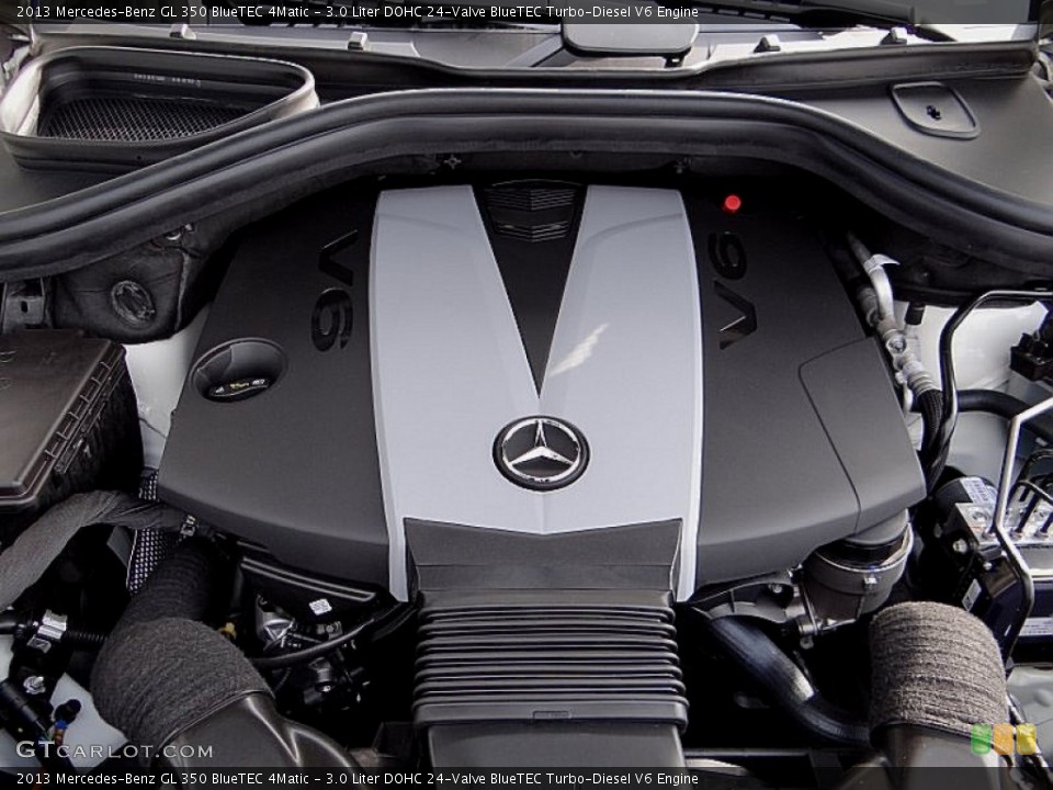 3.0 Liter DOHC 24-Valve BlueTEC Turbo-Diesel V6 Engine for the 2013 Mercedes-Benz GL #73676838