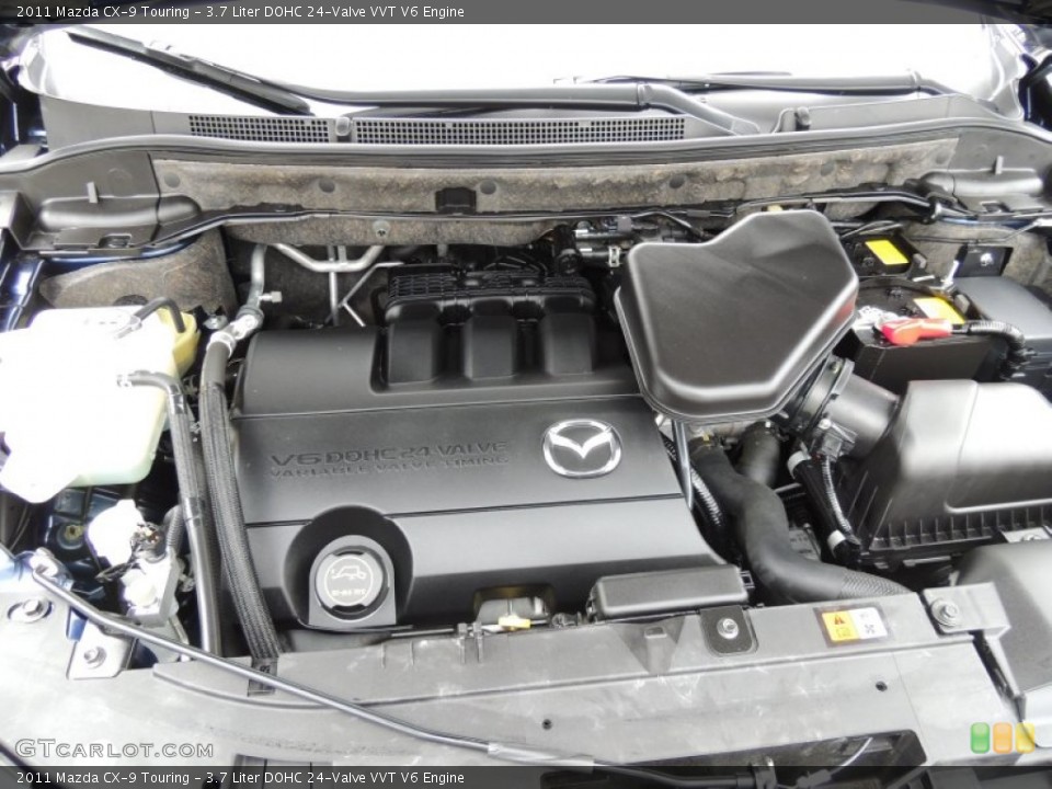 3.7 Liter DOHC 24-Valve VVT V6 Engine for the 2011 Mazda CX-9 #73678887