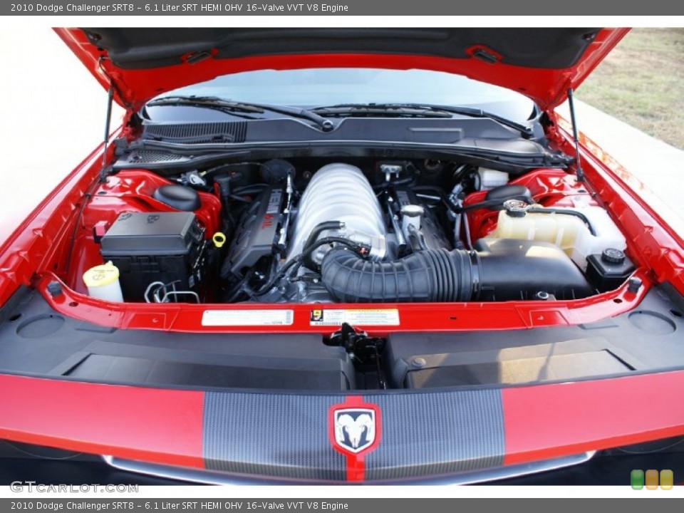 6.1 Liter SRT HEMI OHV 16-Valve VVT V8 Engine for the 2010 Dodge Challenger #73685799