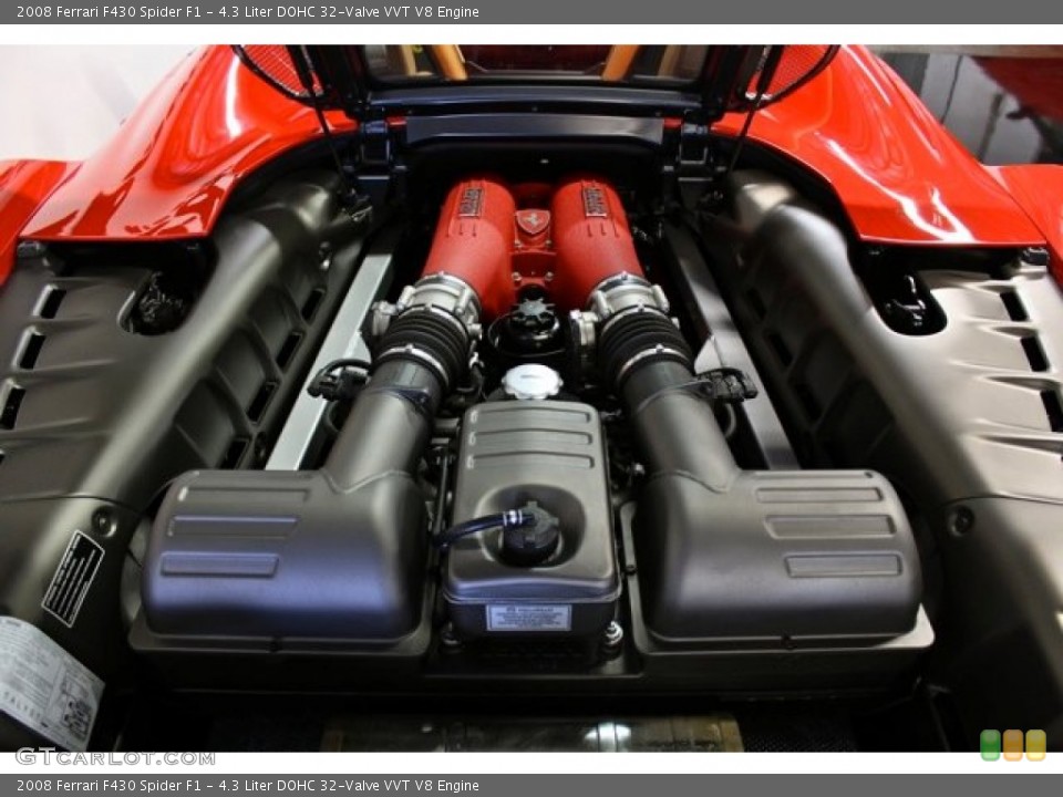 4.3 Liter DOHC 32-Valve VVT V8 Engine for the 2008 Ferrari F430 #73687535