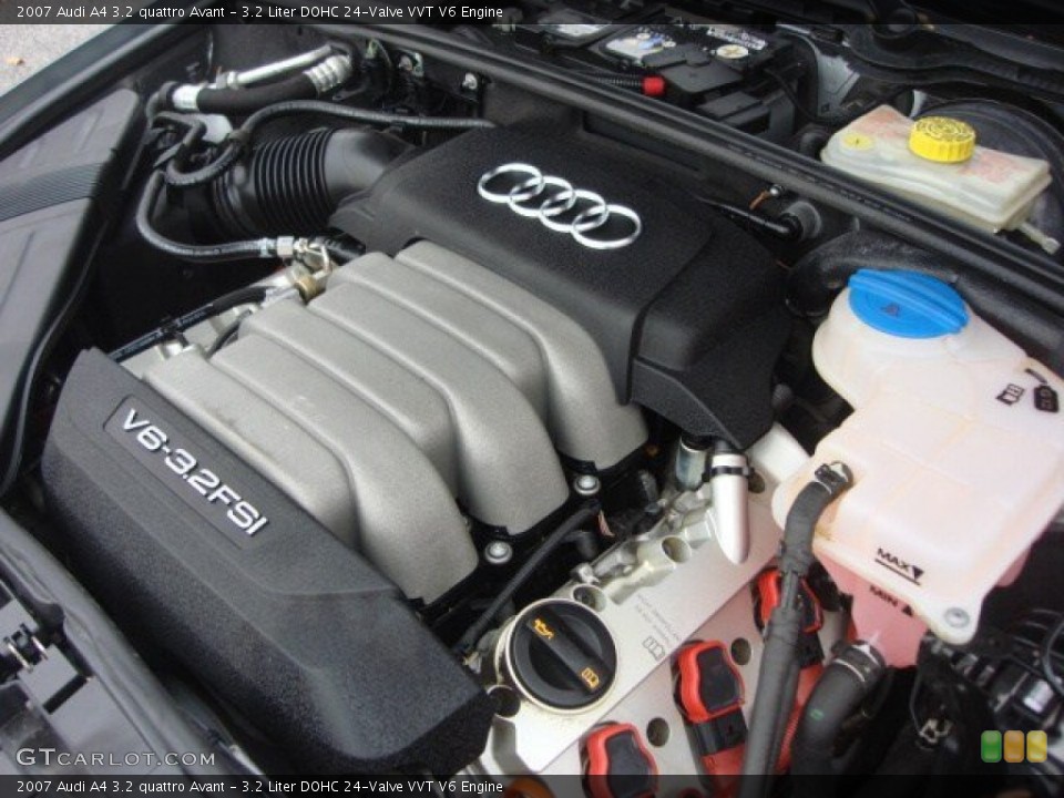 3.2 Liter DOHC 24-Valve VVT V6 Engine for the 2007 Audi A4 #73689111