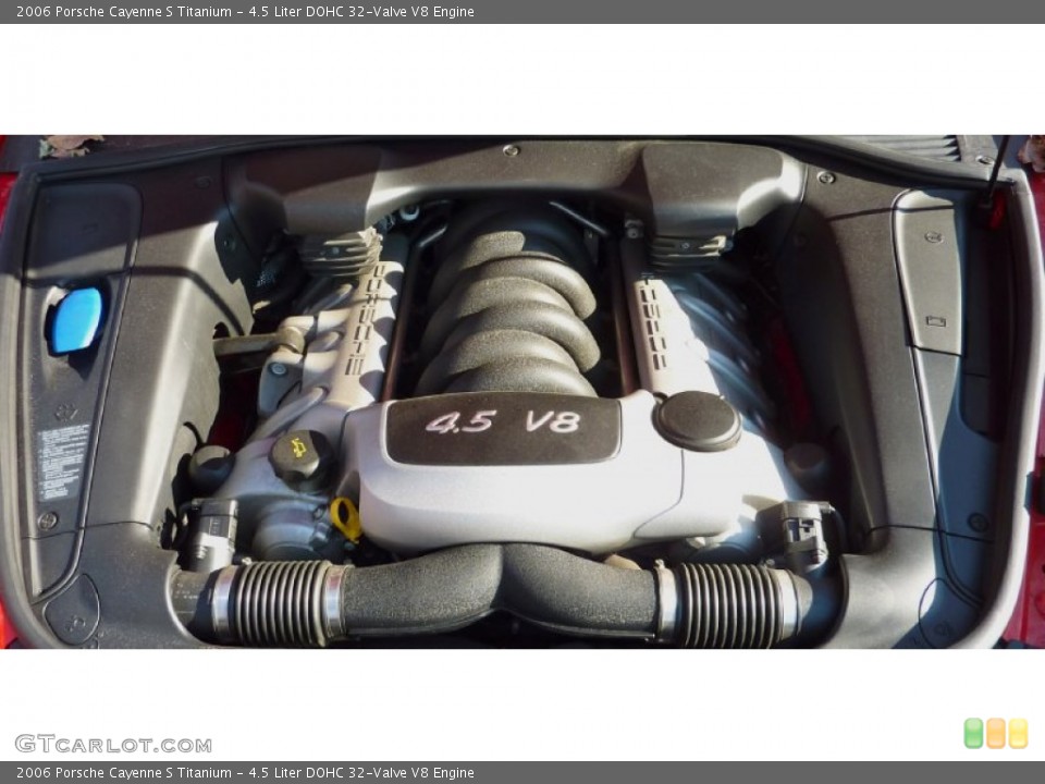 4.5 Liter DOHC 32-Valve V8 Engine for the 2006 Porsche Cayenne #73693794