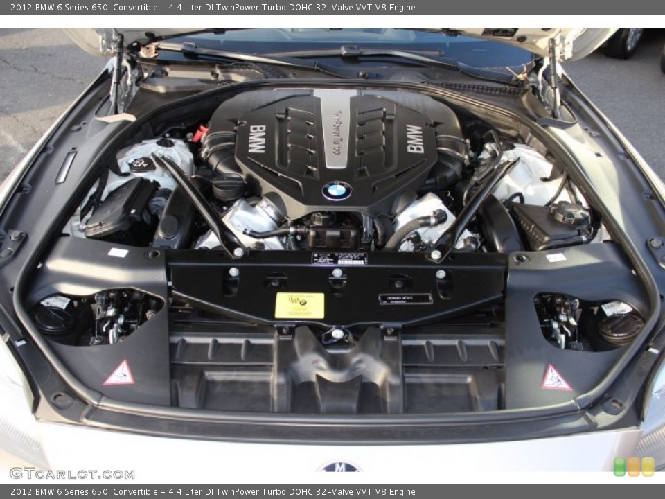 4.4 Liter DI TwinPower Turbo DOHC 32-Valve VVT V8 Engine for the 2012 BMW 6 Series #73698750