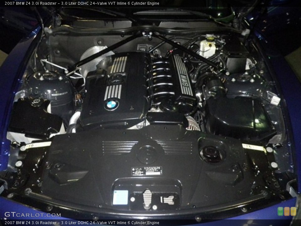 3.0 Liter DOHC 24-Valve VVT Inline 6 Cylinder Engine for the 2007 BMW Z4 #73702132