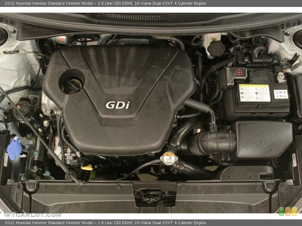 1.6 Liter GDI DOHC 16-Valve Dual-CVVT 4 Cylinder Engine for the 2012 Hyundai Veloster #73718183