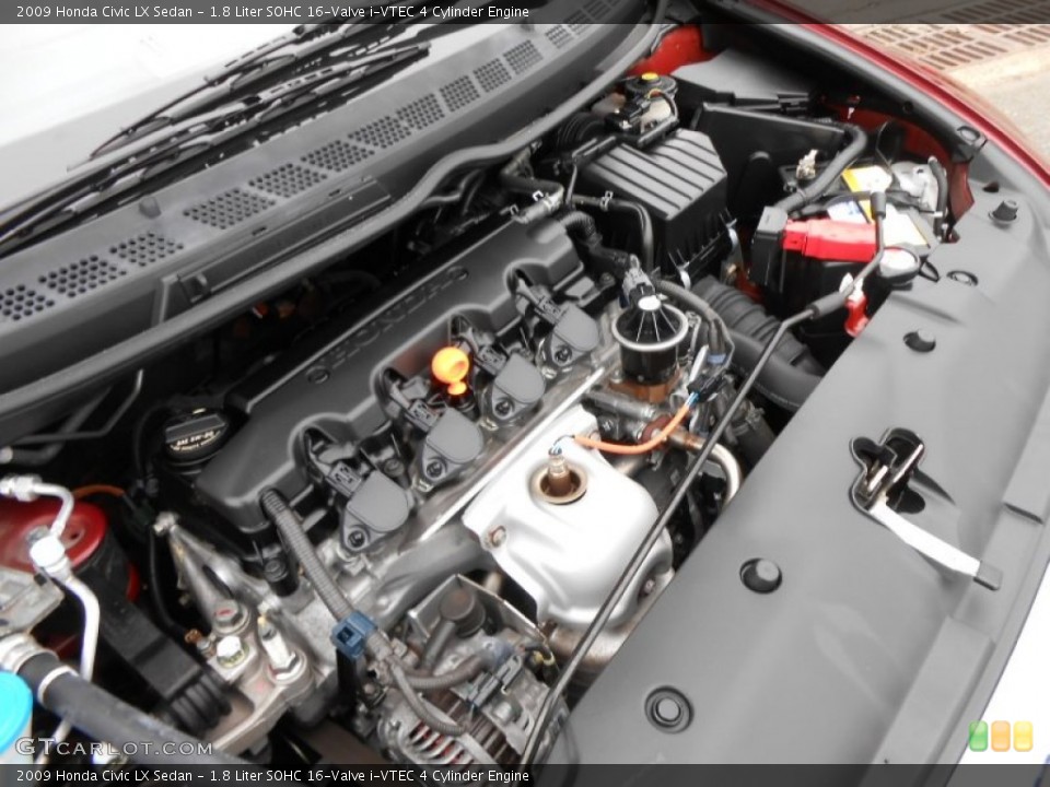 1.8 Liter SOHC 16-Valve i-VTEC 4 Cylinder Engine for the 2009 Honda Civic #73719974
