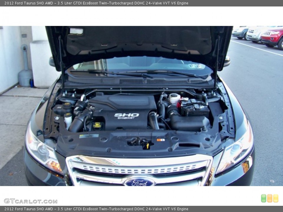 3.5 Liter GTDI EcoBoost Twin-Turbocharged DOHC 24-Valve VVT V6 Engine for the 2012 Ford Taurus #73727663