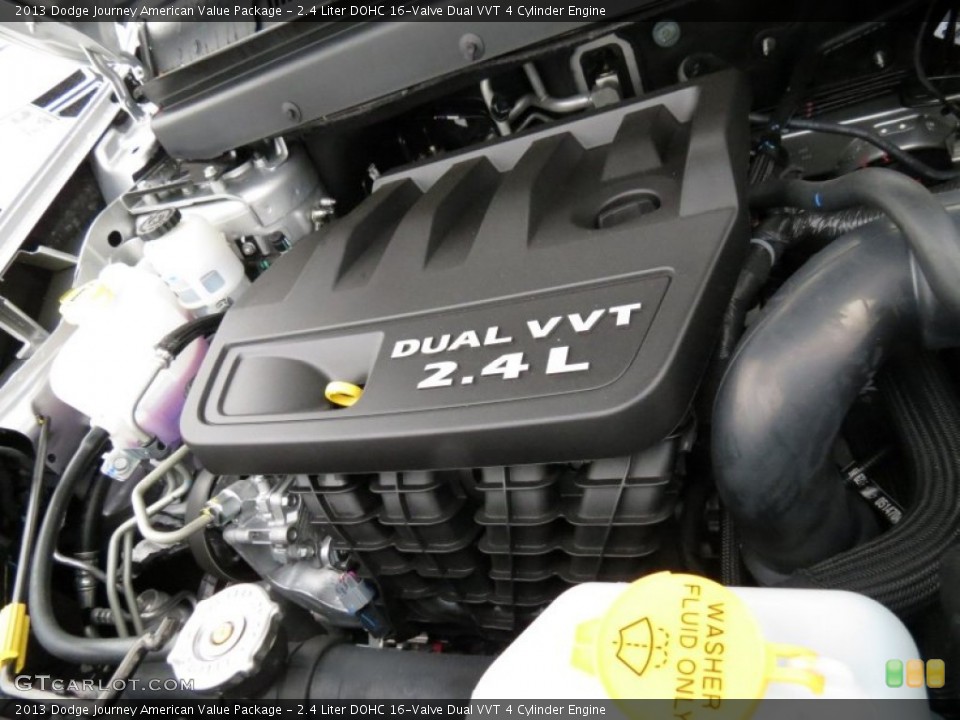2.4 Liter DOHC 16-Valve Dual VVT 4 Cylinder Engine for the 2013 Dodge Journey #73730246