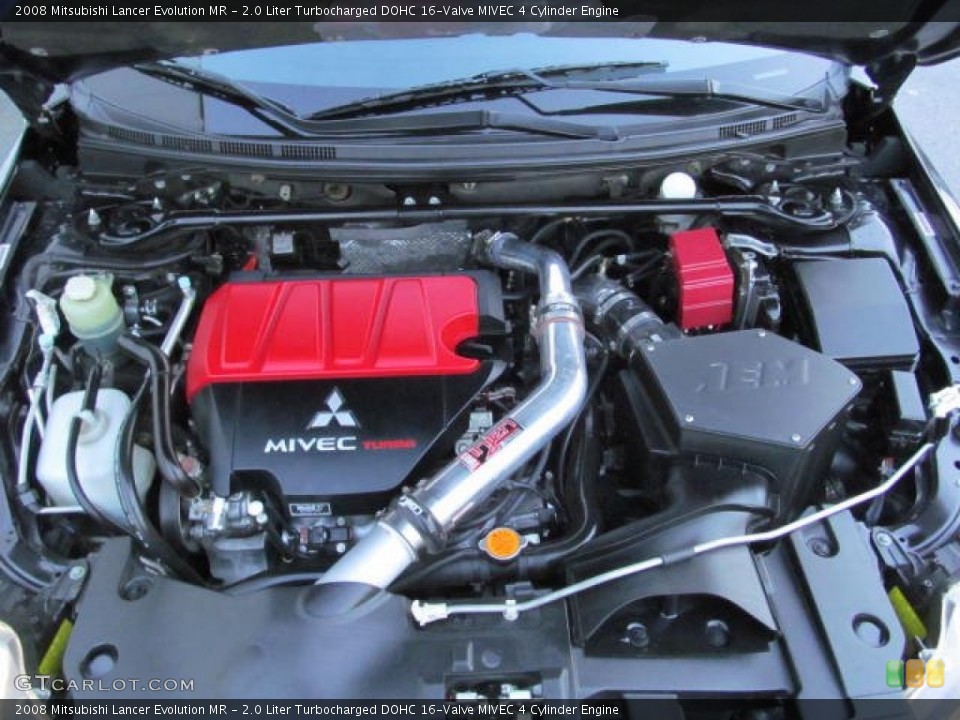2.0 Liter Turbocharged DOHC 16-Valve MIVEC 4 Cylinder Engine for the 2008 Mitsubishi Lancer Evolution #73732283