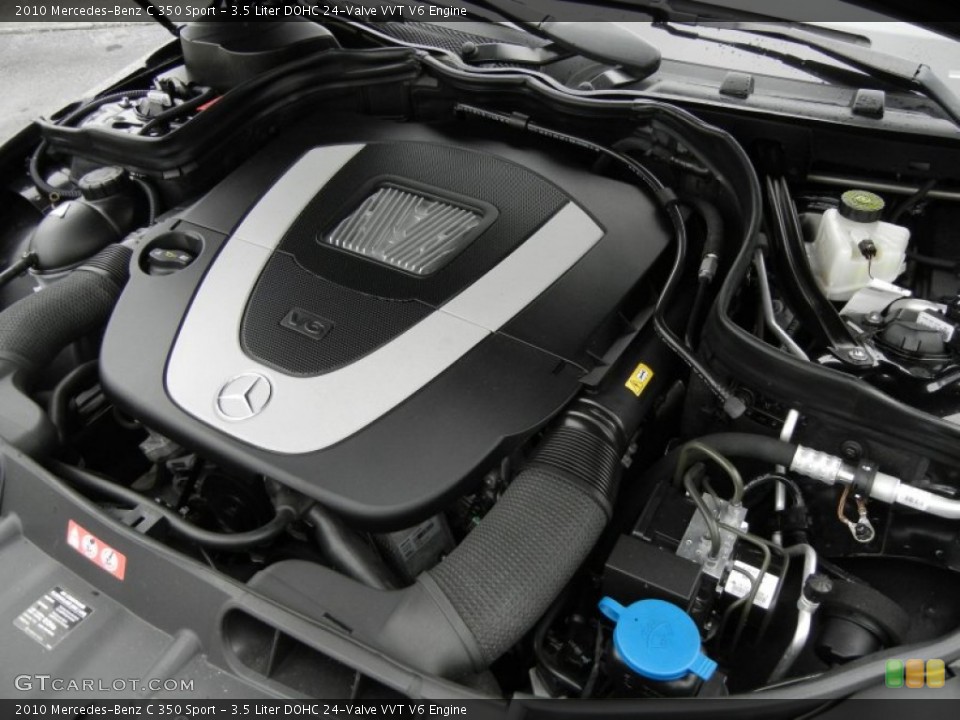 3.5 Liter DOHC 24-Valve VVT V6 Engine for the 2010 Mercedes-Benz C #73735538