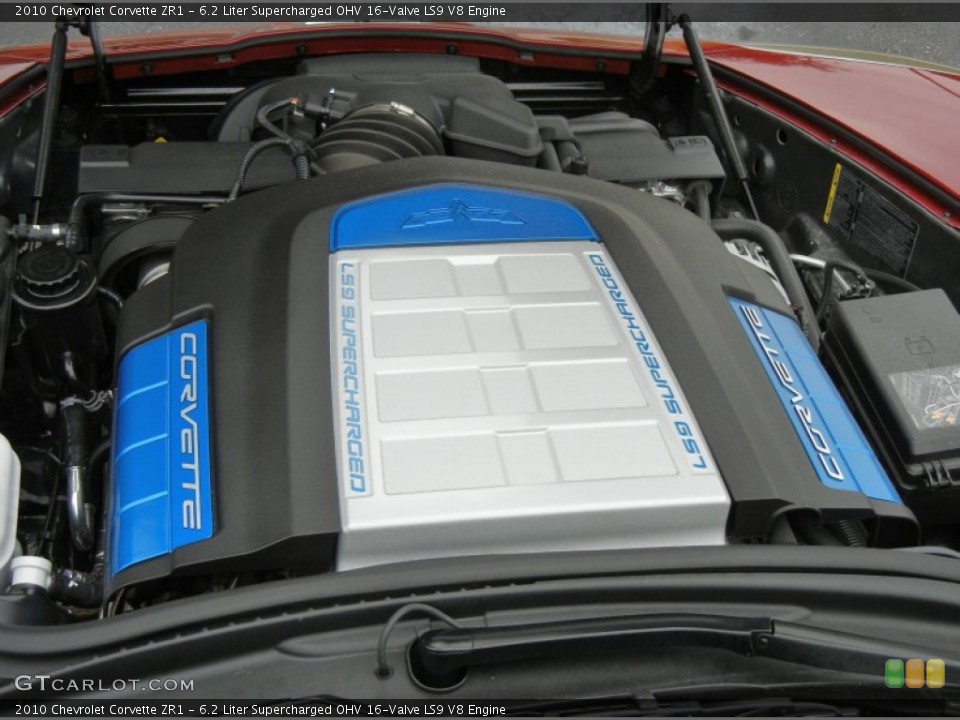 6.2 Liter Supercharged OHV 16-Valve LS9 V8 Engine for the 2010 Chevrolet Corvette #73736105