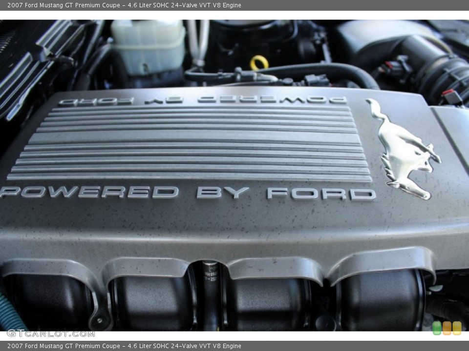 4.6 Liter SOHC 24-Valve VVT V8 Engine for the 2007 Ford Mustang #73739720